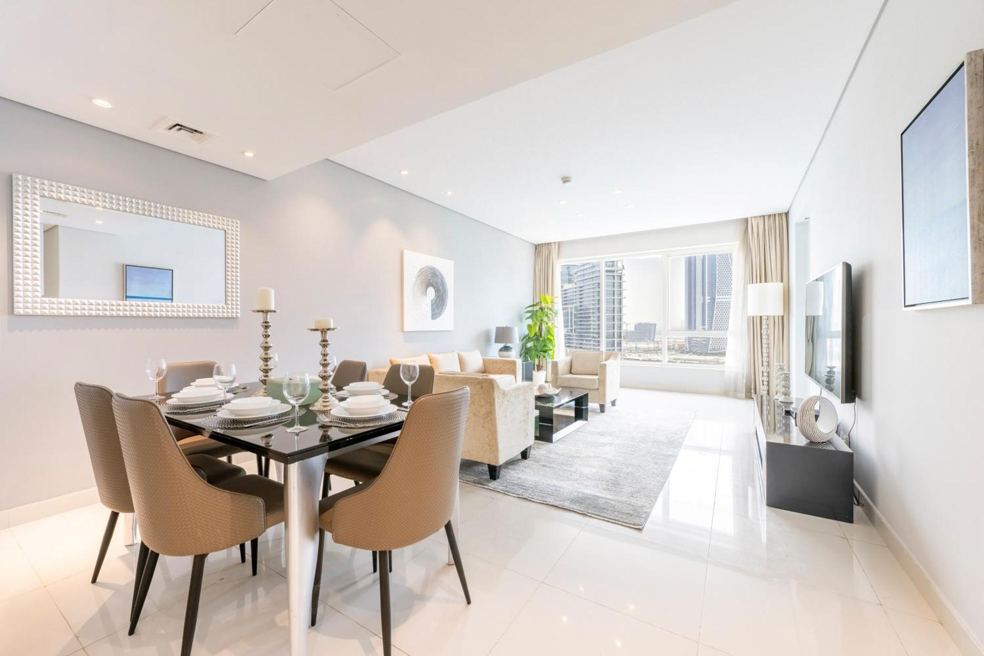 Damac Canal Views Residences Dubai Eksteriør billede