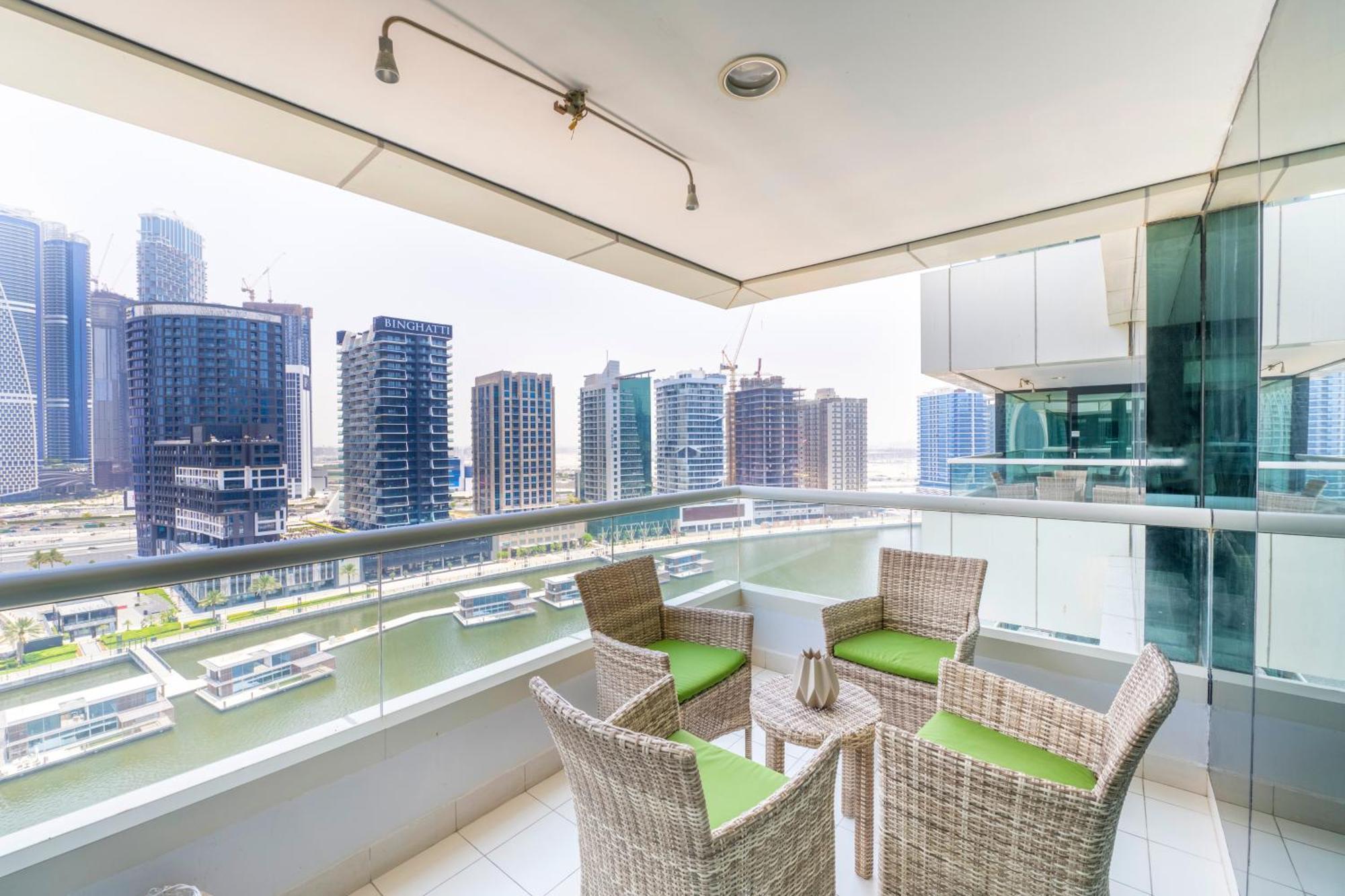 Damac Canal Views Residences Dubai Eksteriør billede